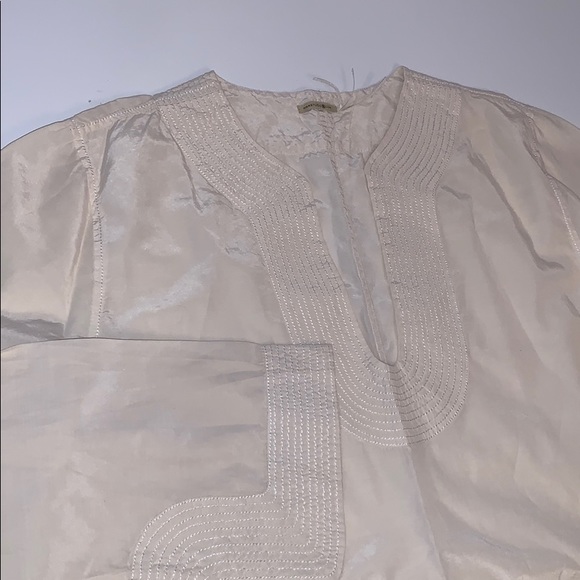 Silk Designer Tunic Blouse - Picture 2 of 3